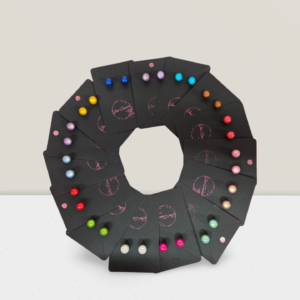 Miracle Bead Stud Earrings