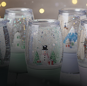Snowglobe Tumblers